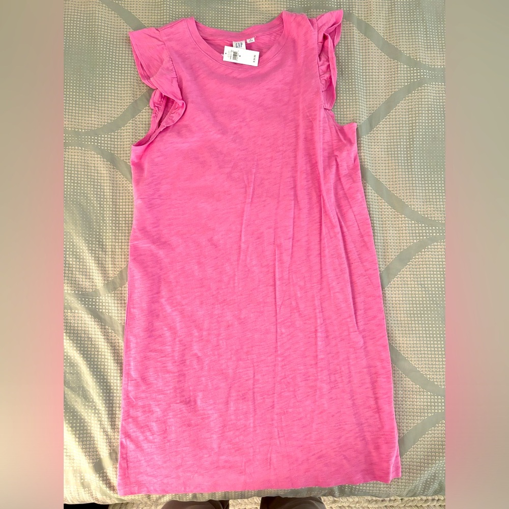 Gap t-shirt mini dress in pink, never worn